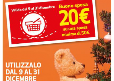 > IPERCOOP: Ogni 40 € spesi in giocattoli* ricevi un buono spesa da 20 €.